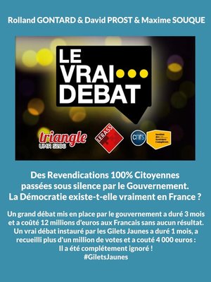 cover image of Le Vrai Débat